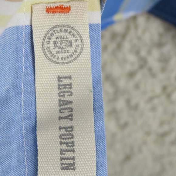 St. John's Bay* Men's Short Sleeve Button Down Curved Hem Pocket Shirt~ Large - Picture 8 of 13